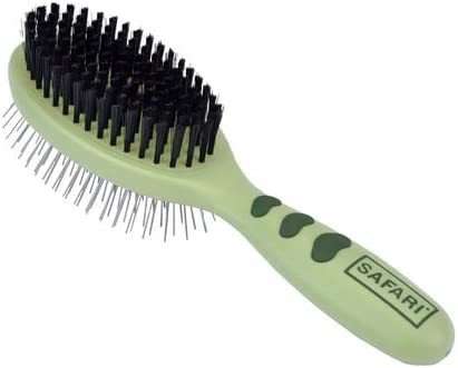 Safari Bamboo Pin & Bristle Combo Dog Brush 